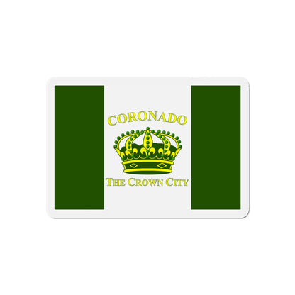 Flag of Coronado California - Die-Cut Magnet-6 × 6"-The Sticker Space