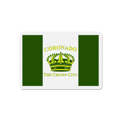 Flag of Coronado California - Refrigerator Magnet - The Sticker Space