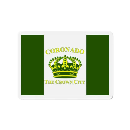 Flag of Coronado California - Refrigerator Magnet - The Sticker Space