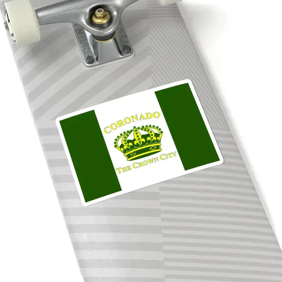 Flag of Coronado California (United States) STICKER Vinyl Kiss-Cut Decal - The Sticker Space