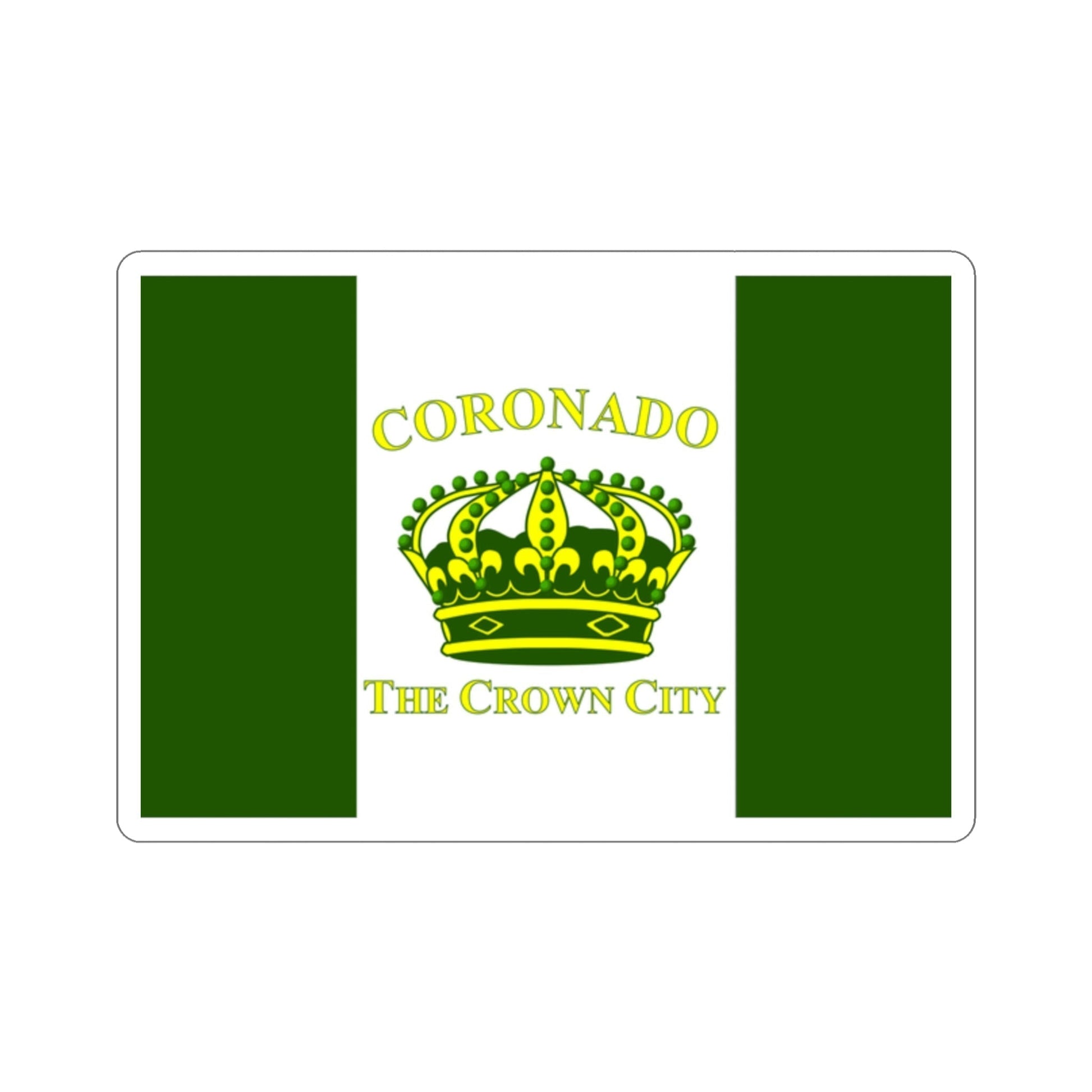 Flag of Coronado California USA STICKER Vinyl Die-Cut Decal-2 Inch-The Sticker Space