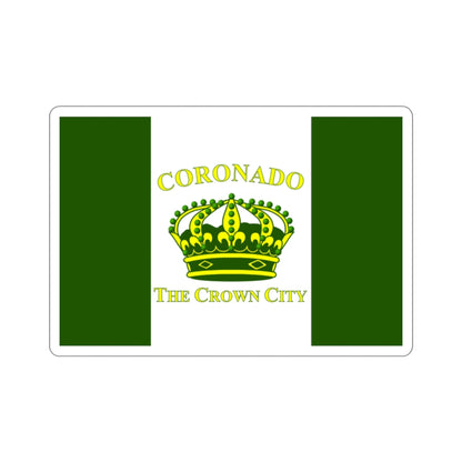 Flag of Coronado California USA STICKER Vinyl Die-Cut Decal-2 Inch-The Sticker Space