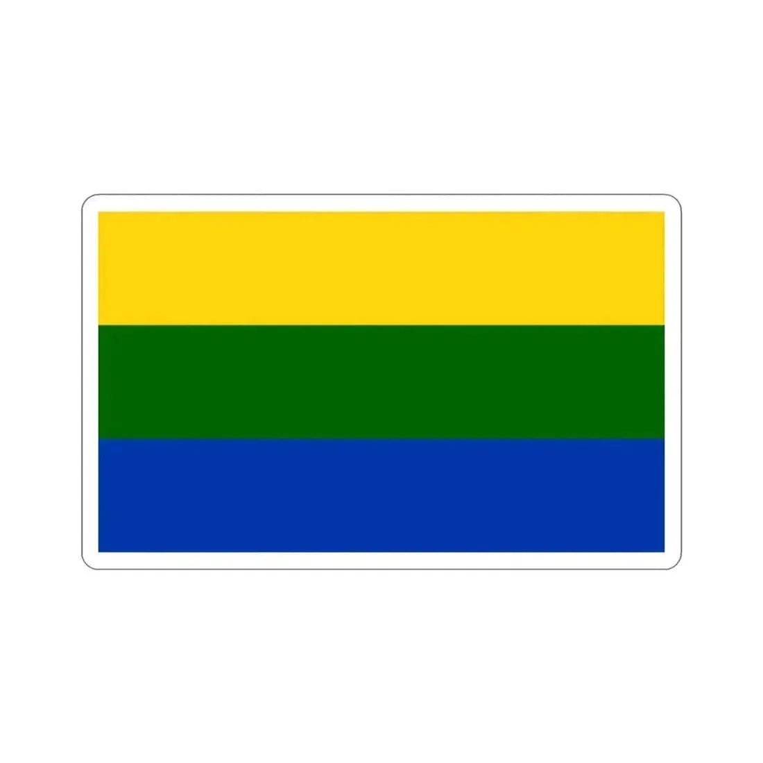 Flag of Corozal Puerto Rico STICKER Vinyl Die-Cut Decal 2 Inch - The Sticker Space