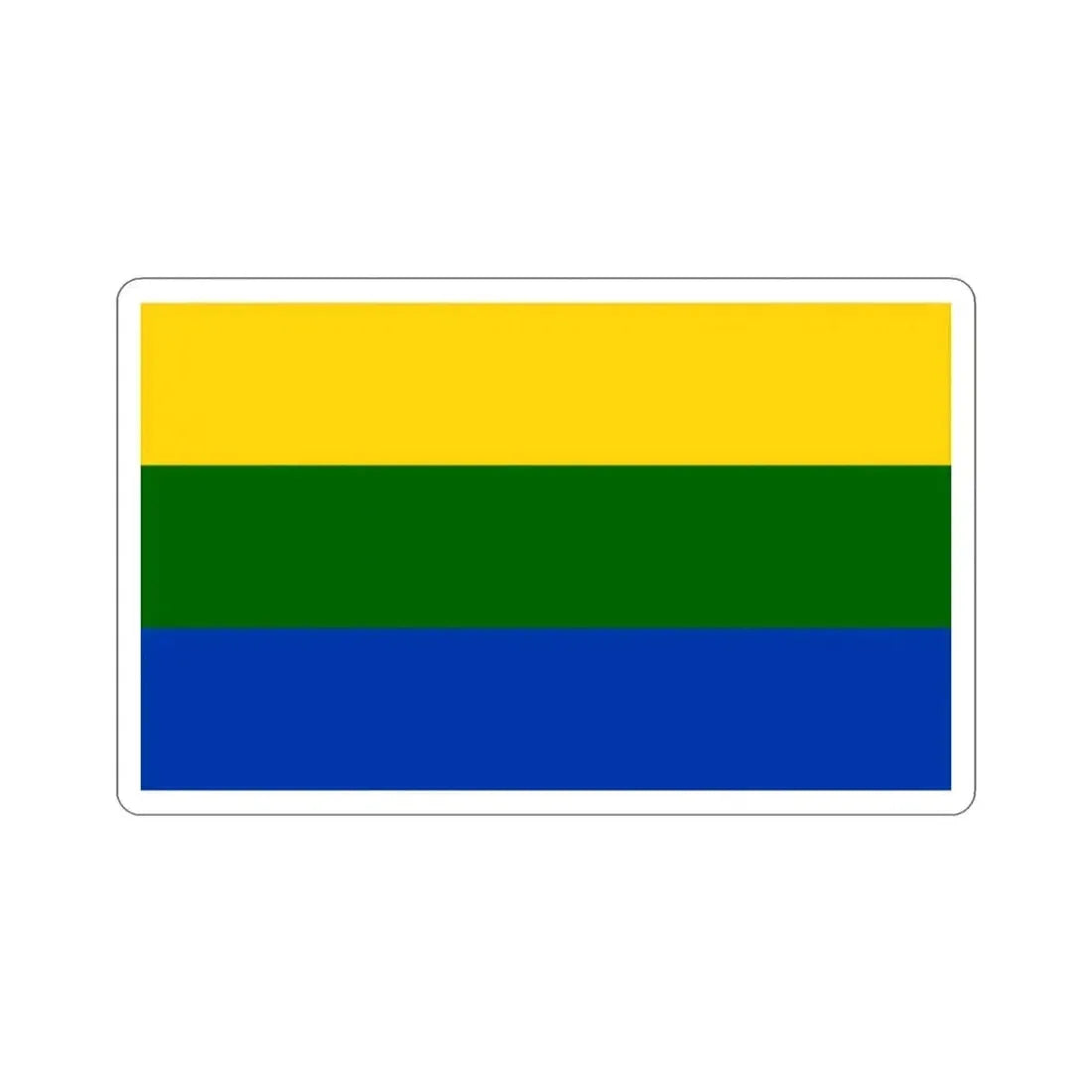 Flag of Corozal Puerto Rico STICKER Vinyl Die-Cut Decal 2 Inch - The Sticker Space