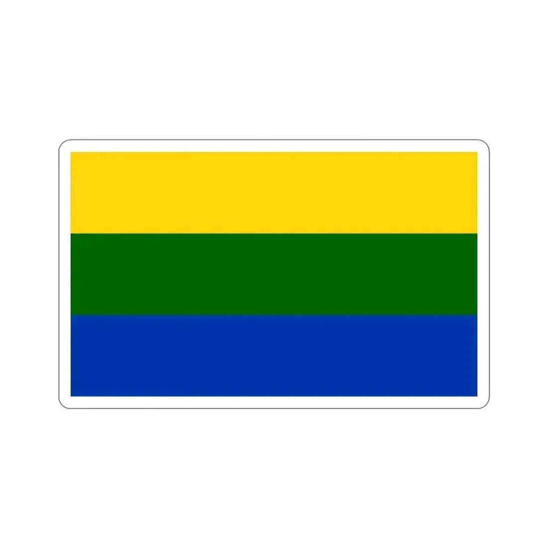 Flag of Corozal Puerto Rico STICKER Vinyl Die-Cut Decal 3 Inch - The Sticker Space