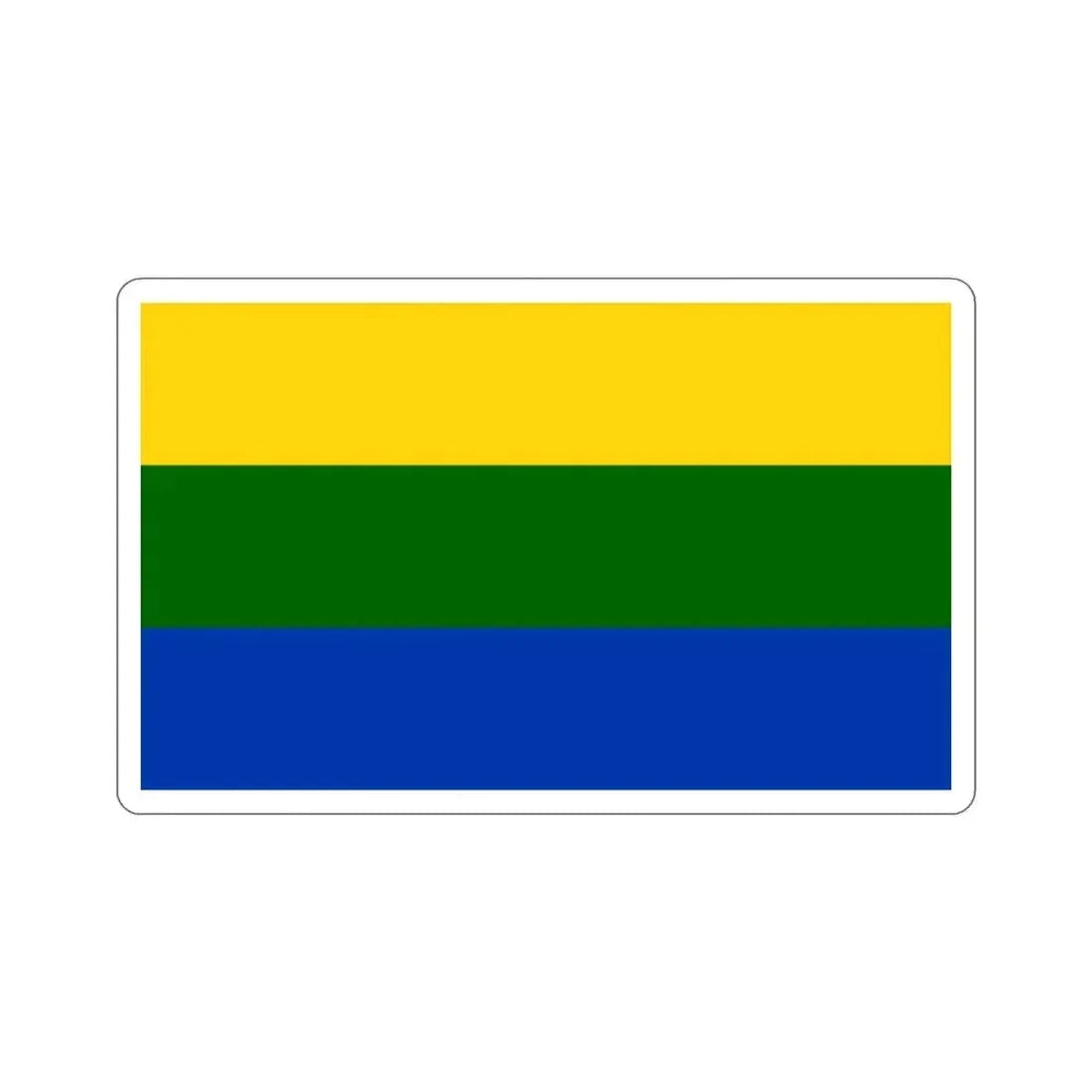 Flag of Corozal Puerto Rico STICKER Vinyl Die-Cut Decal 3 Inch - The Sticker Space