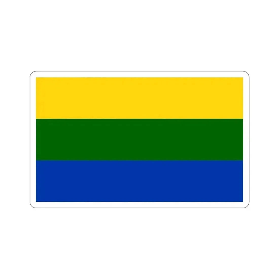 Flag of Corozal Puerto Rico STICKER Vinyl Die-Cut Decal 4 Inch - The Sticker Space