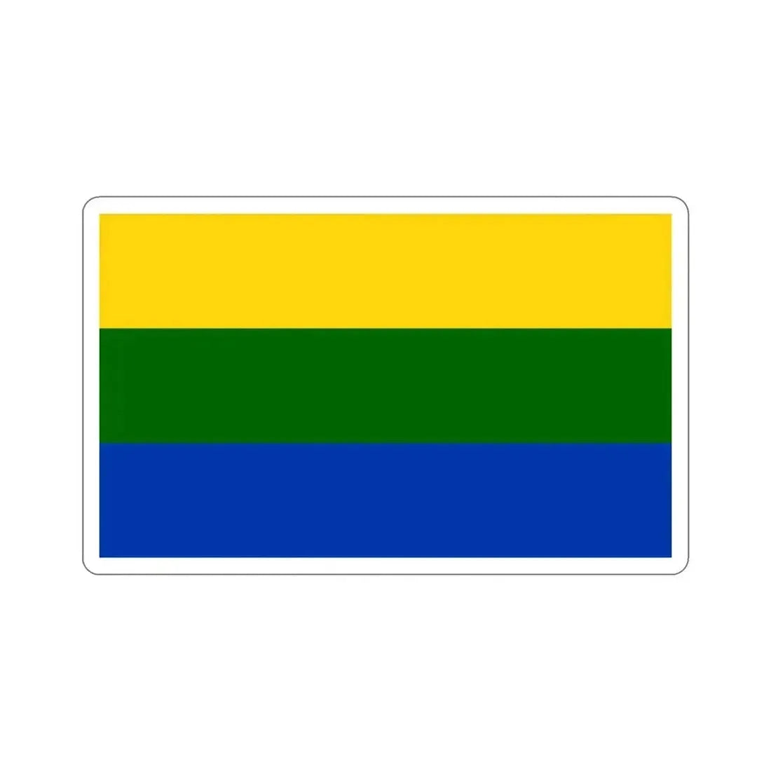 Flag of Corozal Puerto Rico STICKER Vinyl Die-Cut Decal 5 Inch - The Sticker Space