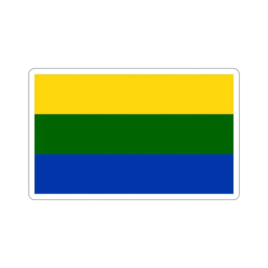 Flag of Corozal Puerto Rico STICKER Vinyl Die-Cut Decal 5 Inch - The Sticker Space