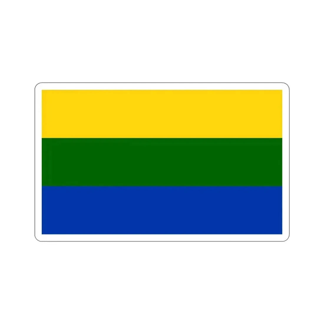 Flag of Corozal Puerto Rico STICKER Vinyl Die-Cut Decal 6 Inch - The Sticker Space