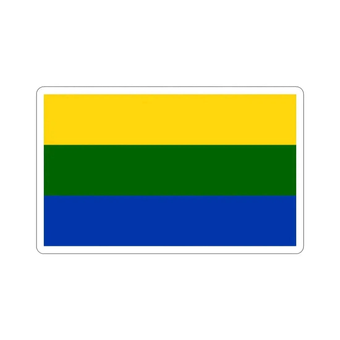 Flag of Corozal Puerto Rico STICKER Vinyl Die-Cut Decal - The Sticker Space