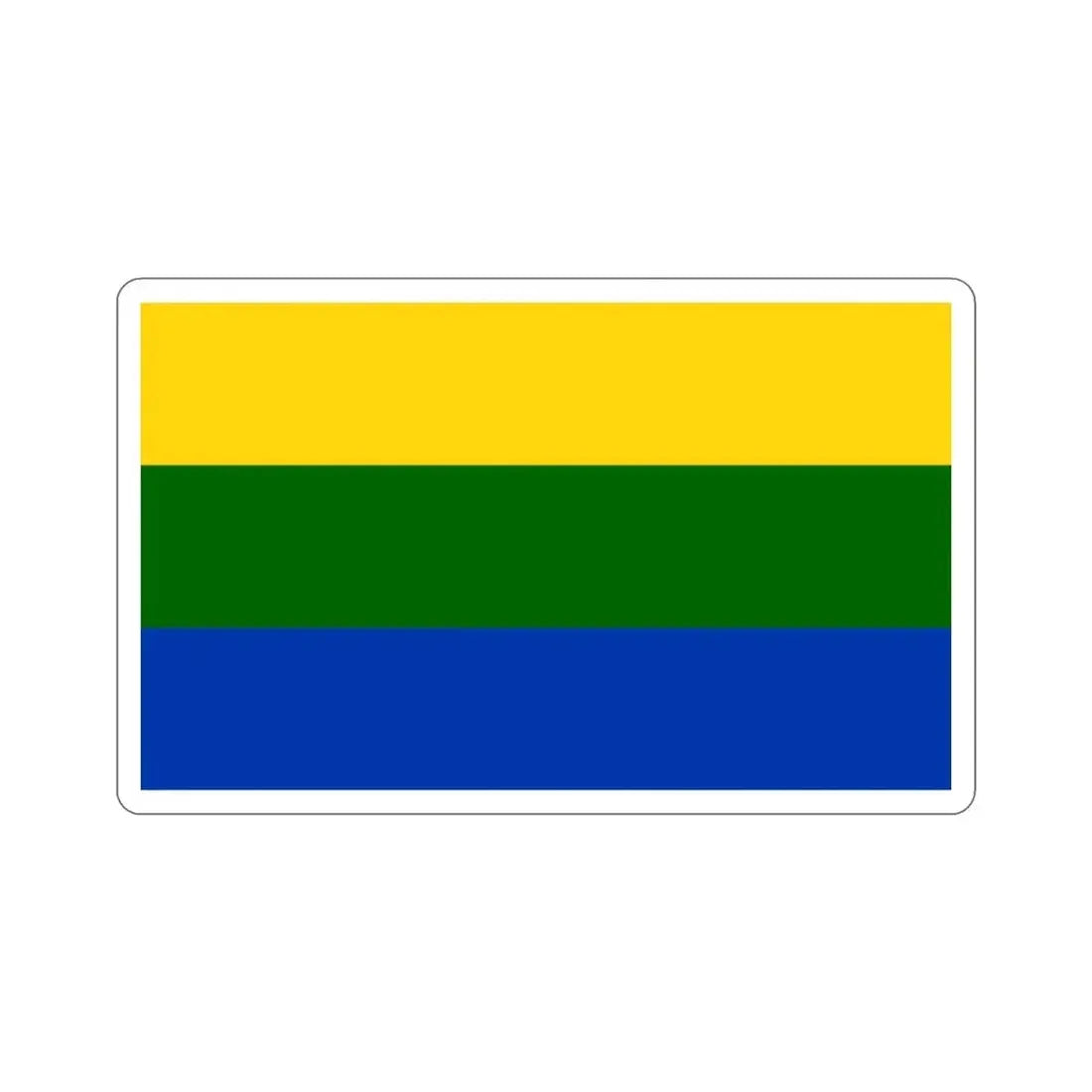 Flag of Corozal Puerto Rico STICKER Vinyl Die-Cut Decal - The Sticker Space