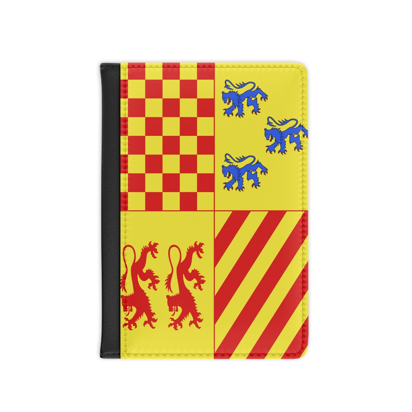 Flag of Corrèze France 2 - Passport Holder-3.9" x 5.8"-The Sticker Space