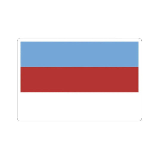 Flag of Corrientes 1814 (Argentina) STICKER Vinyl Kiss-Cut Decal 2 Inch White - The Sticker Space