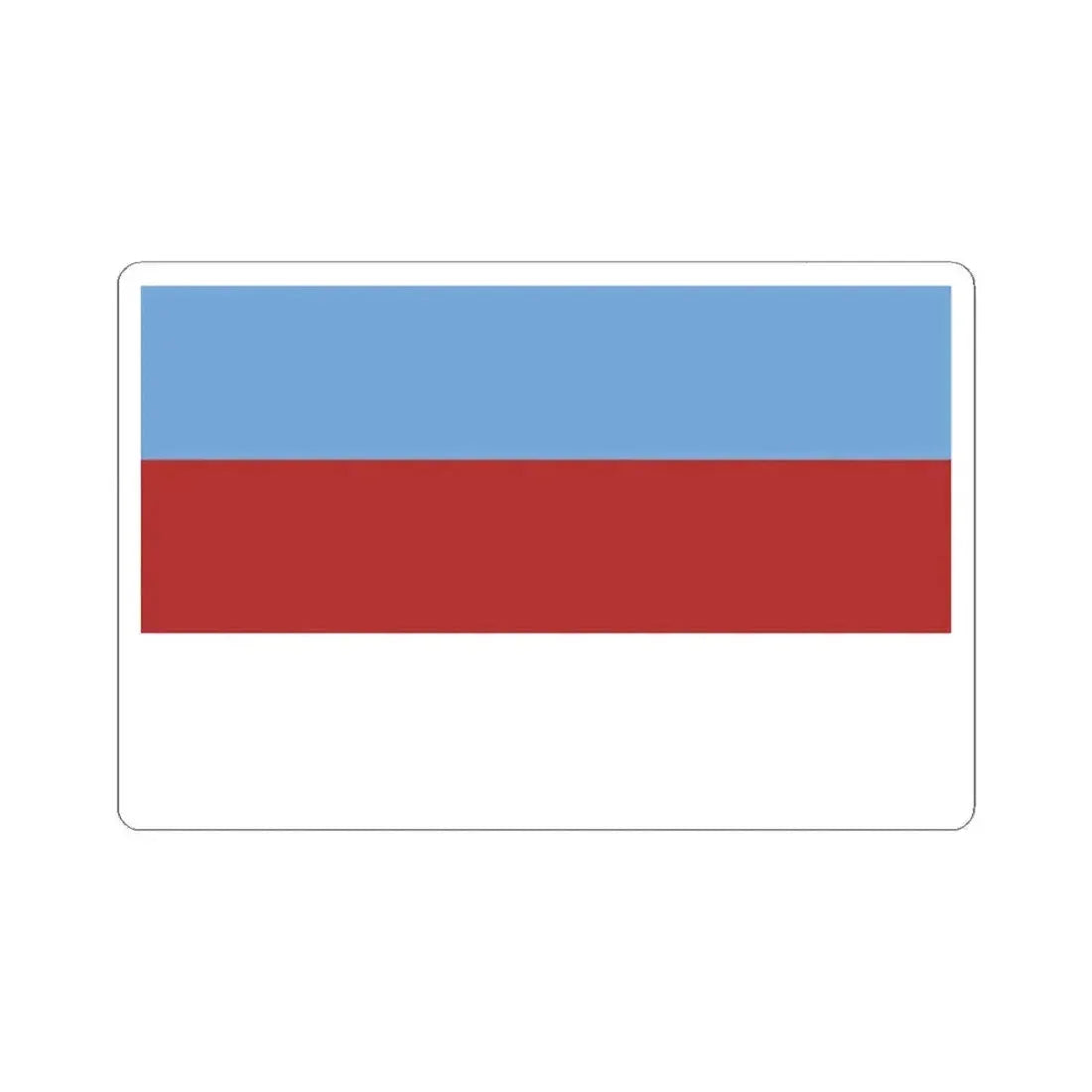 Flag of Corrientes 1814 (Argentina) STICKER Vinyl Kiss-Cut Decal 6 Inch White - The Sticker Space