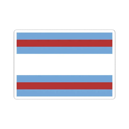 Flag of Corrientes 1815 (Argentina) STICKER Vinyl Kiss-Cut Decal 2 Inch White - The Sticker Space