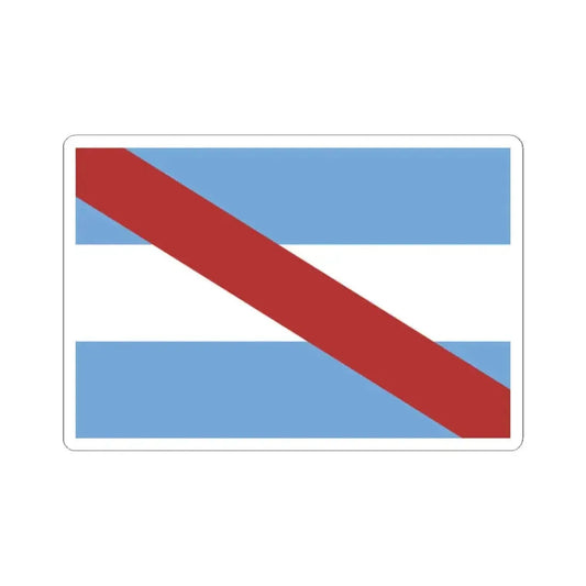 Flag of Corrientes 1820-1822 (Argentina) STICKER Vinyl Kiss-Cut Decal 2 Inch White - The Sticker Space