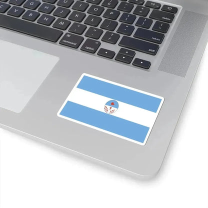 Flag of Corrientes 1822 (Argentina) STICKER Vinyl Kiss-Cut Decal - The Sticker Space