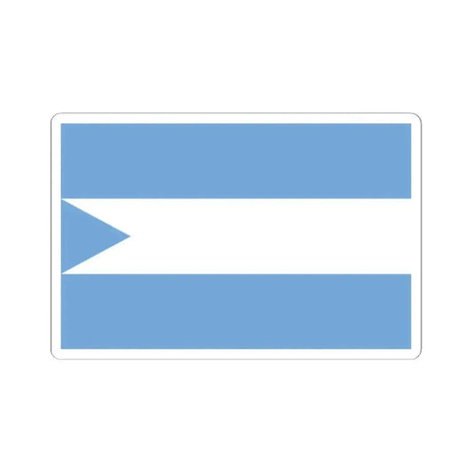 Flag of Corrientes 1823-1825 (Argentina) STICKER Vinyl Kiss-Cut Decal 2 Inch White - The Sticker Space