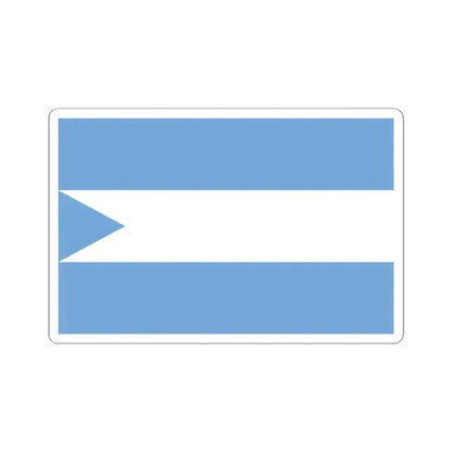 Flag of Corrientes 1823-1825 (Argentina) STICKER Vinyl Kiss-Cut Decal 6 Inch White - The Sticker Space