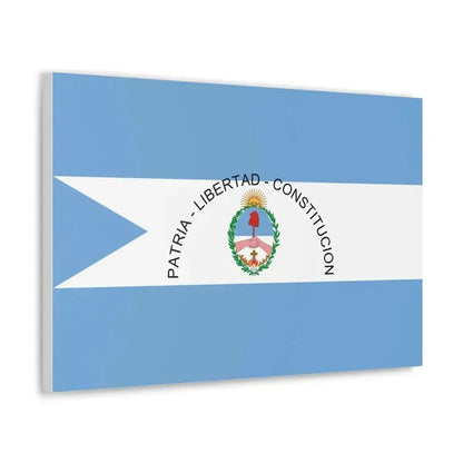 Flag of Corrientes Province Argentina - Canvas Wall Art - The Sticker Space