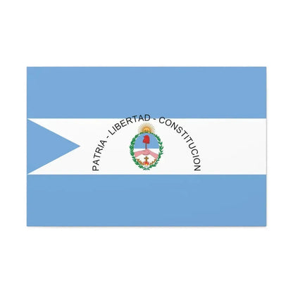 Flag of Corrientes Province Argentina - Canvas Wall Art - The Sticker Space