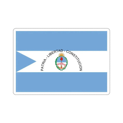Flag of Corrientes Province Argentina STICKER Vinyl Die-Cut Decal 4 Inch - The Sticker Space