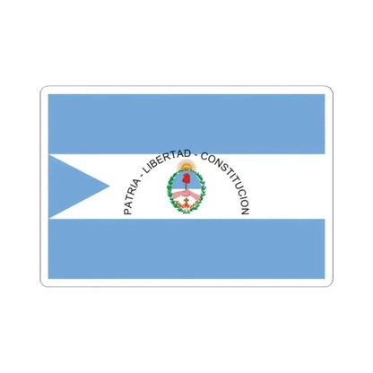 Flag of Corrientes Province Argentina - STICKER Vinyl Kiss-Cut Decal 2 Inch White - The Sticker Space