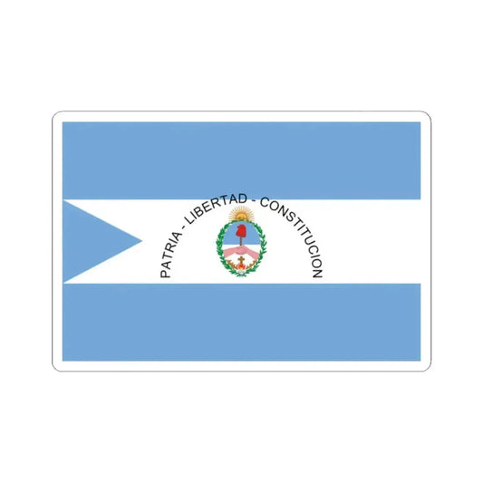 Flag of Corrientes Province Argentina - STICKER Vinyl Kiss-Cut Decal 2 Inch White - The Sticker Space