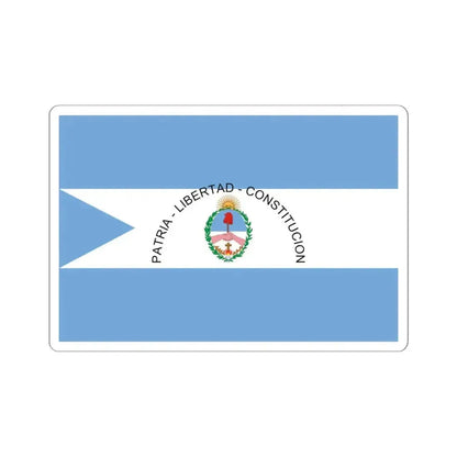 Flag of Corrientes Province Argentina - STICKER Vinyl Kiss-Cut Decal 6 Inch White - The Sticker Space