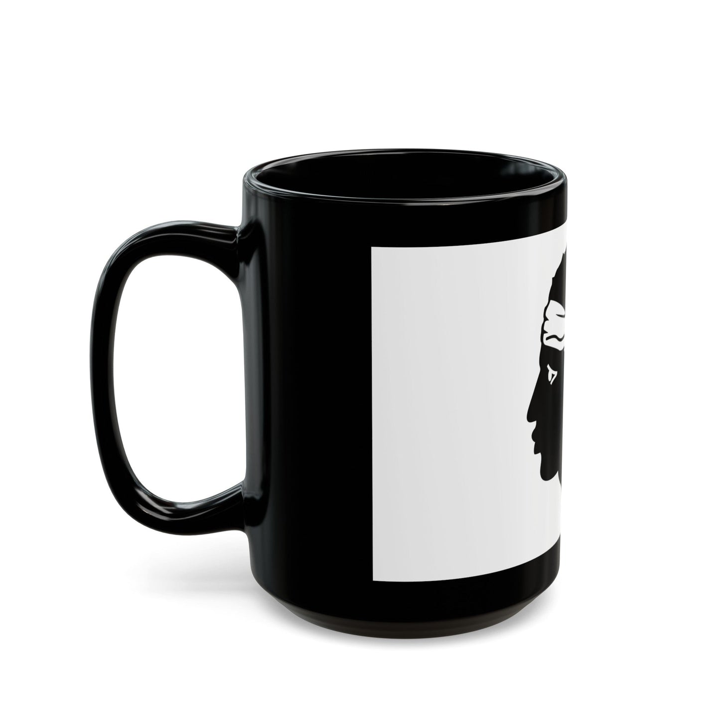 Flag of Corsica France - Black Coffee Mug-The Sticker Space