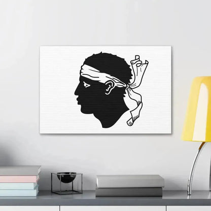 Flag of Corsica France - Canvas Wall Art - The Sticker Space