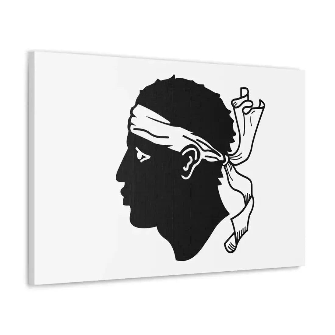 Flag of Corsica France - Canvas Wall Art - The Sticker Space