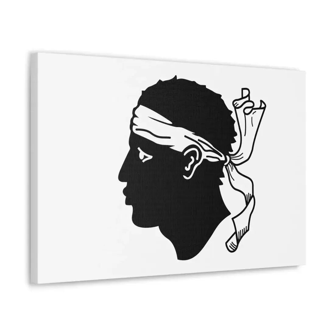 Flag of Corsica France - Canvas Wall Art - The Sticker Space