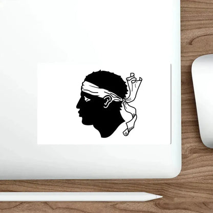 Flag of Corsica France STICKER Vinyl Die-Cut Decal - The Sticker Space