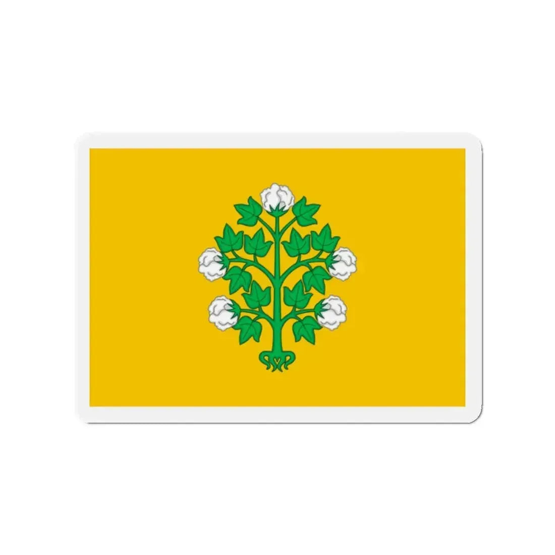 Flag of Cospicua Bormla Malta - Refrigerator Magnet 2 Inch - The Sticker Space