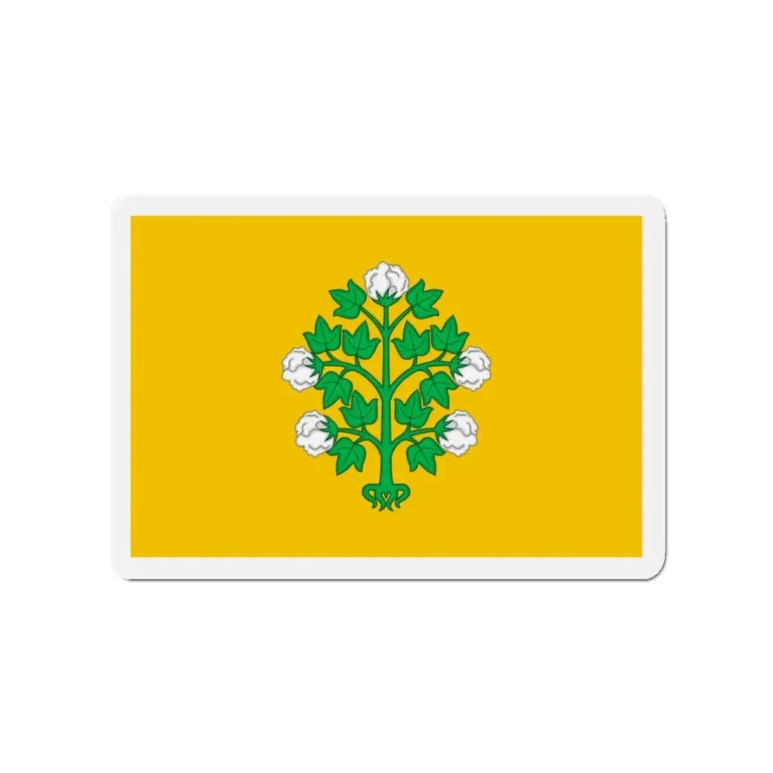 Flag of Cospicua Bormla Malta - Refrigerator Magnet 3 Inch - The Sticker Space