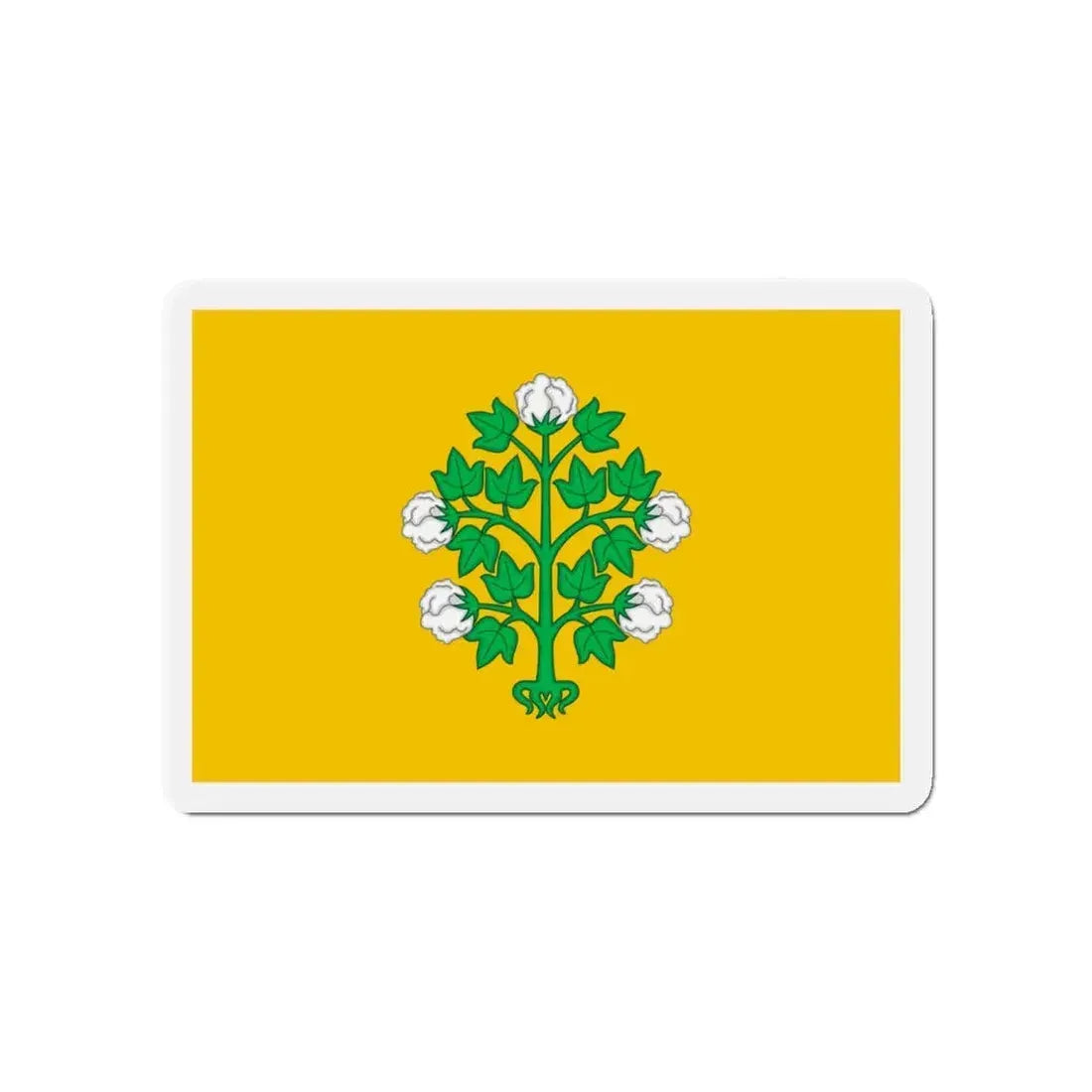 Flag of Cospicua Bormla Malta - Refrigerator Magnet 4 Inch - The Sticker Space
