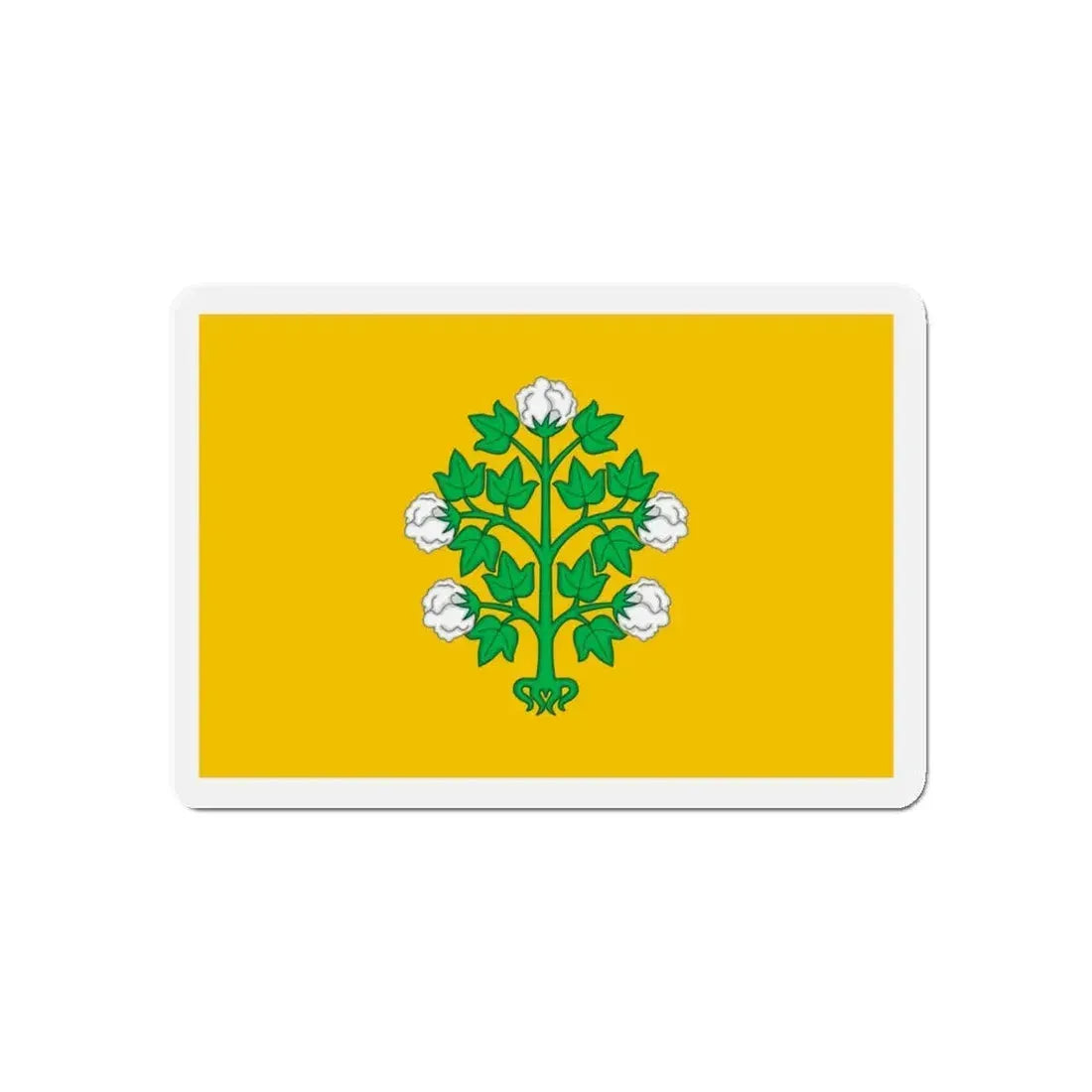 Flag of Cospicua Bormla Malta - Refrigerator Magnet 5 Inch - The Sticker Space