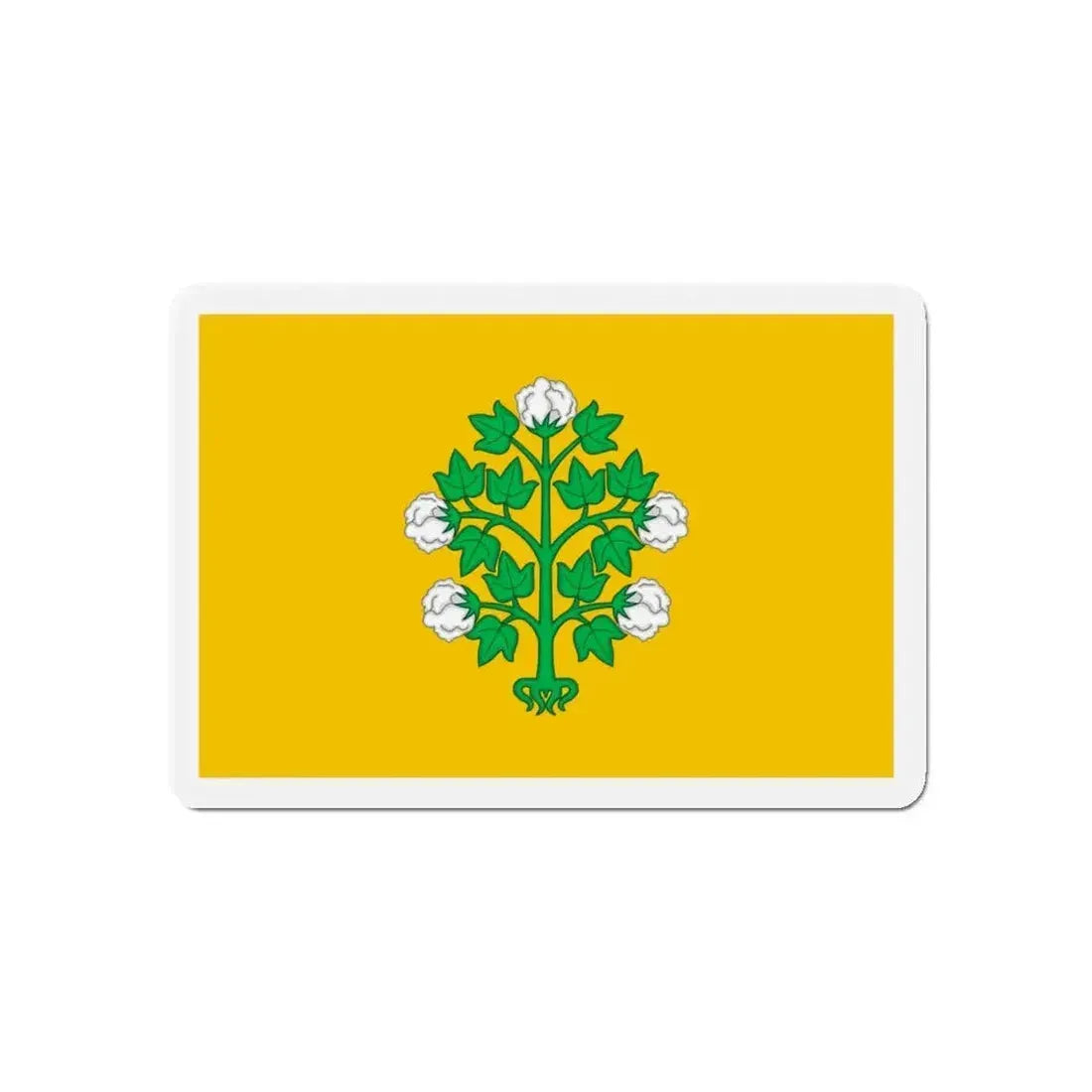 Flag of Cospicua Bormla Malta - Refrigerator Magnet - The Sticker Space