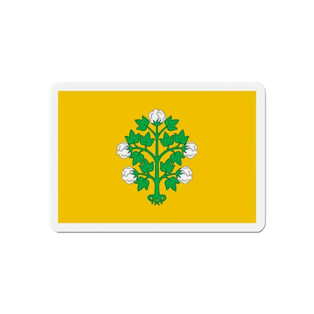 Flag of Cospicua Bormla Malta - Refrigerator Magnet - The Sticker Space