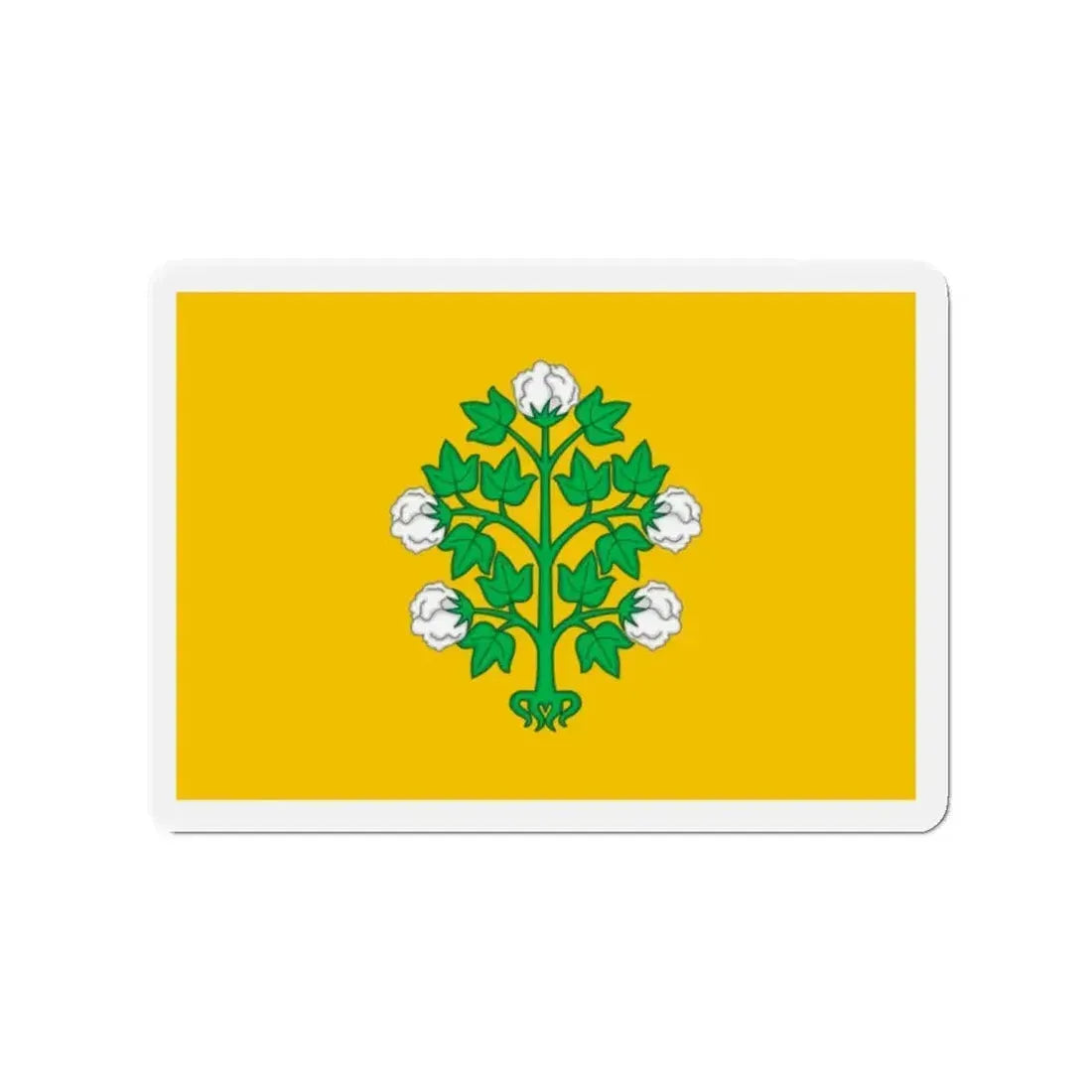 Flag of Cospicua Bormla Malta - Refrigerator Magnet - The Sticker Space