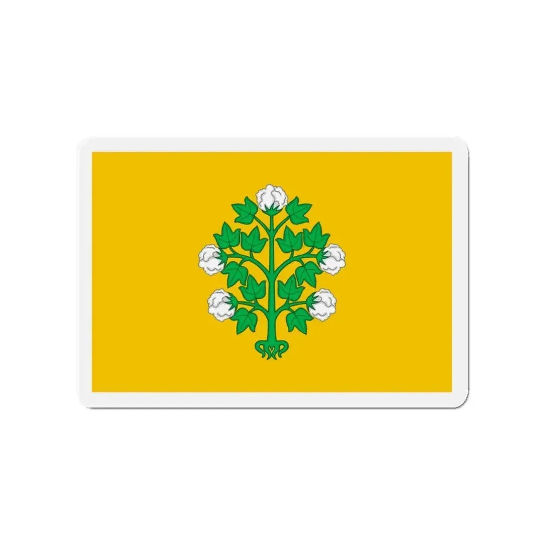 Flag of Cospicua Bormla Malta - Refrigerator Magnet - The Sticker Space