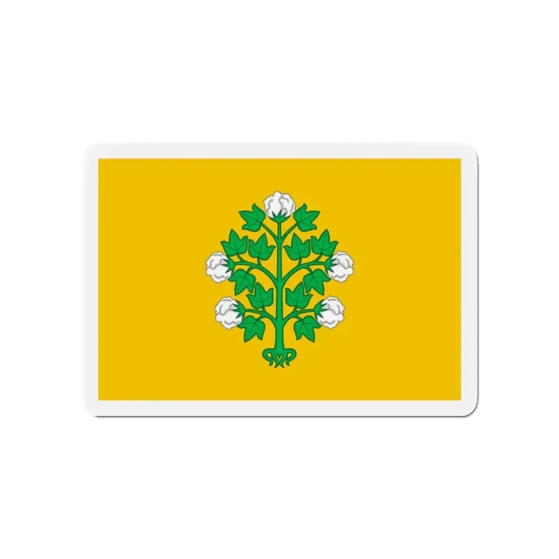 Flag of Cospicua Bormla Malta - Refrigerator Magnet - The Sticker Space