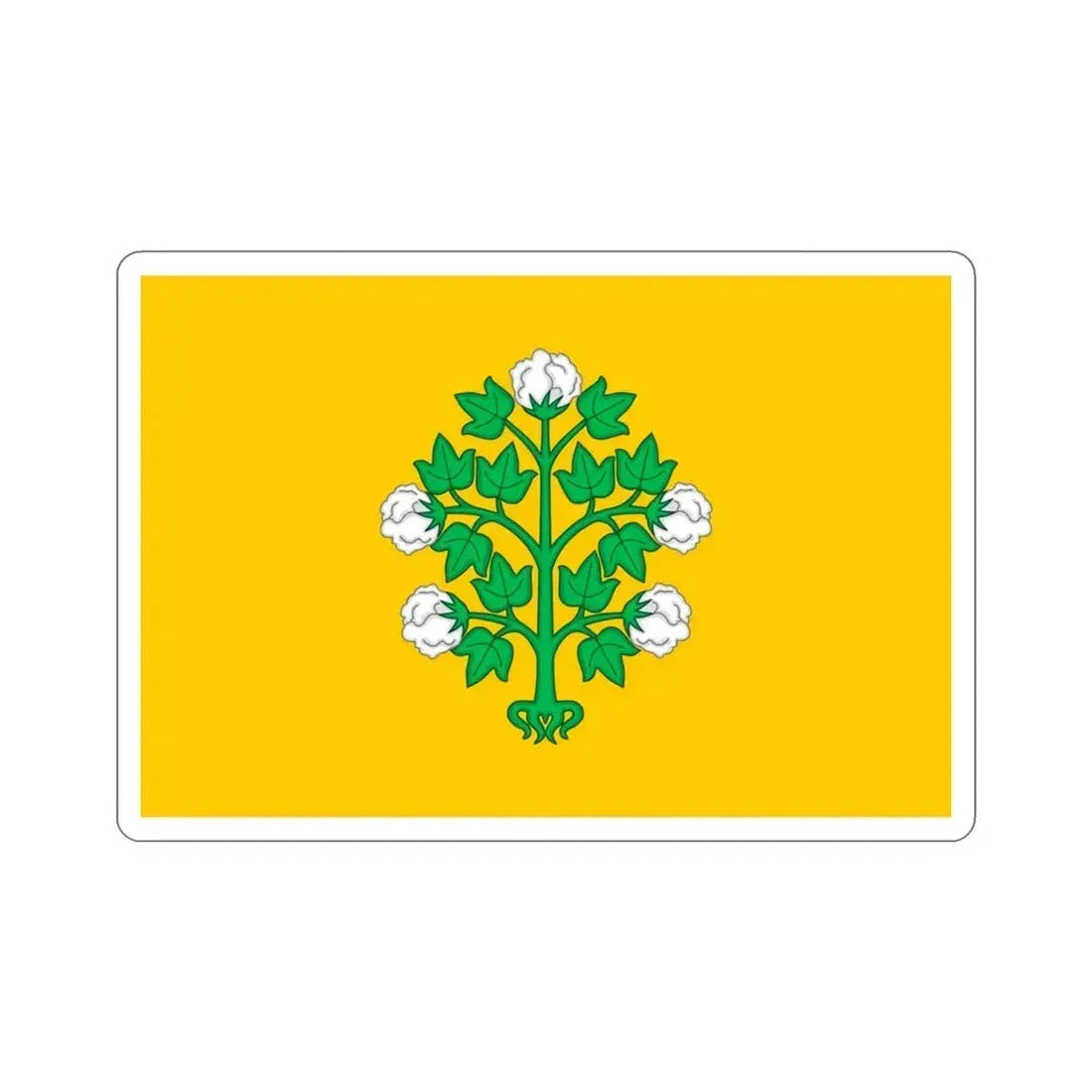 Flag of Cospicua Bormla Malta STICKER Vinyl Die-Cut Decal 3 Inch - The Sticker Space