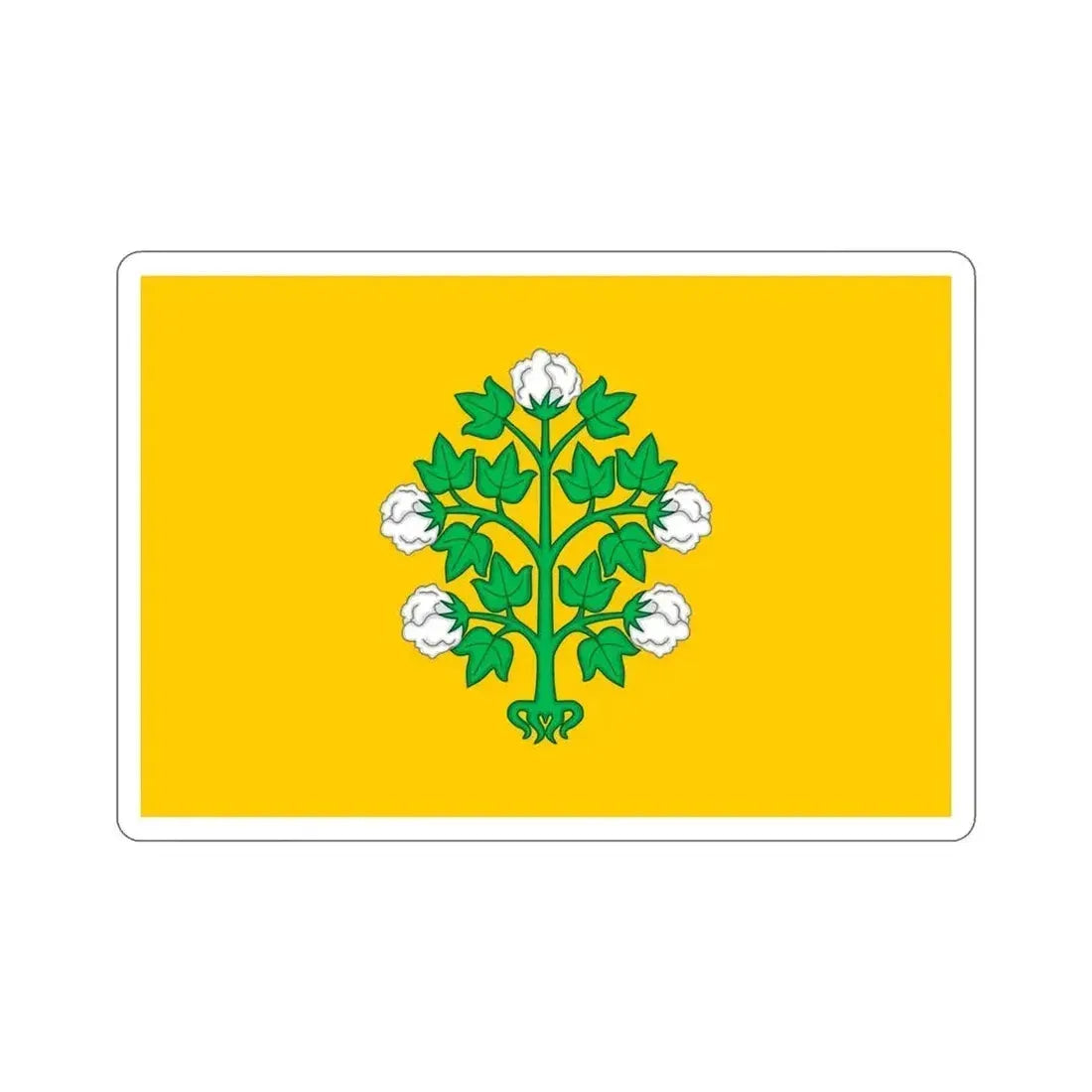 Flag of Cospicua Bormla Malta STICKER Vinyl Die-Cut Decal 4 Inch - The Sticker Space