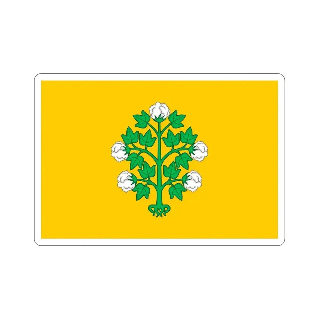 Flag of Cospicua Bormla Malta STICKER Vinyl Die-Cut Decal 4 Inch - The Sticker Space