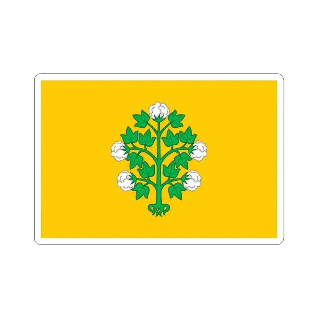 Flag of Cospicua Bormla Malta - STICKER Vinyl Kiss-Cut Decal 3 Inch White - The Sticker Space