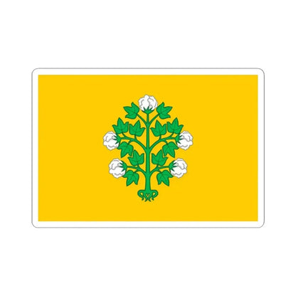 Flag of Cospicua Bormla Malta - STICKER Vinyl Kiss-Cut Decal 4 Inch White - The Sticker Space