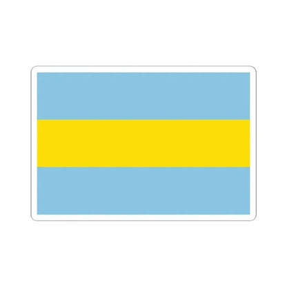 Flag of Costa Rica 1821-1823 (Costa Rica) STICKER Vinyl Kiss-Cut Decal 2 Inch White - The Sticker Space